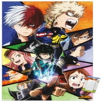 My Hero Academia - Faces Wall Poster, 22.375 34