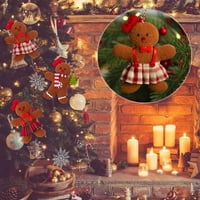 Доста Комични Коледна Украса Натруфен Човек Кукла Малки Висящи Коледно Дърво Аксесоари Висящи Стил 1