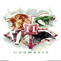 Магьосническият Свят: Плакат На Стената На Хари Потър - Хогуортс, 22.375 34