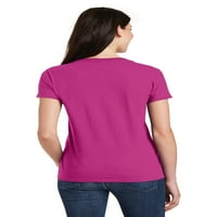 MMF - Кратка ръкав с тениска с тениска с жени, до женски размер 3XL - Кливланд