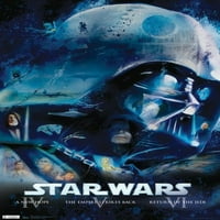 Star Wars: Saga - Blu Ray Original Wall Poster, 22.375 34
