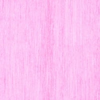 Агли Компания Вътрешен Правоъгълник Твърдо Розово Модерна Зона Килими, 6' 9'