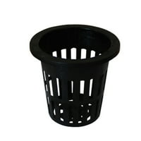 Градинска пластмасова нетна чаши засаждане на чаша чаша комплект прорези мрежести нетни чаши широка кошница за кофа за устни за хидропоника