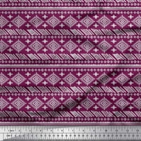 Soimoi Rayon Fabric Aztec African Printed Fabric Wide