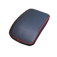 Дръжка за кола за защитен капак на вратата за Yuan Plus PU кожени аксесоари Издръжлив DIY Модифициран протектор Лесен за инсталиране на ръкав синьо