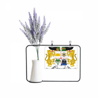 Бенин Национална емблема Държава изкуствена лавандулова цветна ваза Карта за бутилка