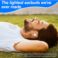 Urban Street Buds за Samsung Galaxy A - Наистина безжични Bluetooth слушалки с изолация на шума, усилен бас и двоен динамичен микрофон - бял