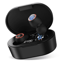 U Безжични слушалки Bluetooth 5. Спортни слушалки Премиум звук Качество за зареждане на звука Дигитален светодиоден дисплей слушалки Вградени MIC слушалки за Asus Zenfone Laser Ze601kl