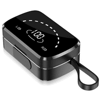 K Безжични слушалки Bluetooth Sport Слушалки Premium Fidelity Sound Quality Case Case Digital LED интелигентност Слушалки Вградени MIC слушалки за Panasonic Eluga Ray 600
