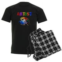 Cafepress - пижама на художника - Мъжки тъмни пижами