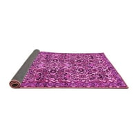 Ahgly Company Indoor Rectangle Персийски розови традиционни килими, 8 '12'