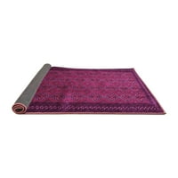 Ahgly Company Indoor Rectangle Southwestern Purple Country Area Rugs, 2 '3'