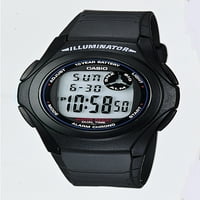 Casio Men's Digital Watch, Black - F200W -1A