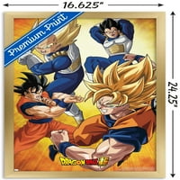 Dragon Ball Super - Плакат за оранжева стена, 14.725 22.375