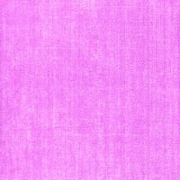 Ahgly Company Indoor Square Oriental Pink Industrial Area Rugs, 7 'квадрат