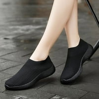 Небрежни обувки за жени, леки дишащи летящи тъкани чорапи обувки