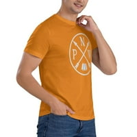 Тихоокеанска северозападна планина Основна тениска с къс ръкав оранжева 5x-голяма