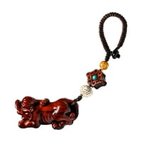 Ключов пръстен декори шик падаук ключодържател Adorn форма на животни Отказ на висяща чанта за декорация кола