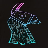 Графична тениска с къс ръкав на Fortnite Big Llama Head Boys, размери 8-18