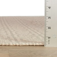 Голо сив памучен килим, 8 '10'