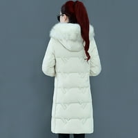 Дамски палта модни разхлабени дрехи ежедневни уютни тенденции за падане на дълъг ръкав палта бял s-6xl