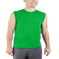 Плод на тъкачния стан Мъжка риза без ръкави, размери с-4ХЛ
