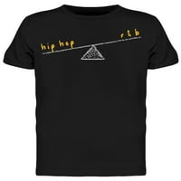 Хип-хоп и РБ тениска Мъже-изображение от Шатърсток, Мъжки малък