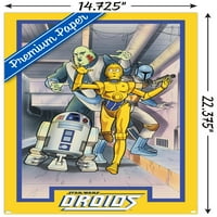 Star Wars: Droids - Group Wall Poster, 14.725 22.375