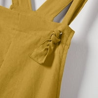 Uorcsa бягаща свободна мека разтягане на разтягания плътно отслабване памучна смес на открито дамски къси панталони жълти