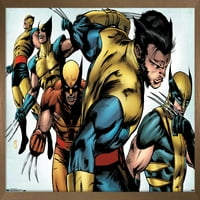 Marvel Comics - Wolverine - Evolution Wall Poster, 14.725 22.375
