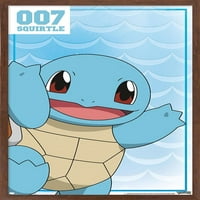 Pokémon - Squirtle Wall Poster с pushpins, 14.725 22.375