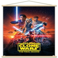 Междузвездни Войни: Войните На Клонираните-Ключов Сезон Арт Плакат За Стена, 14.725 22.375