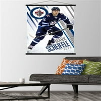 Winnipeg Jets - Mark Scheifele Wall Poster с магнитна рамка, 22.375 34